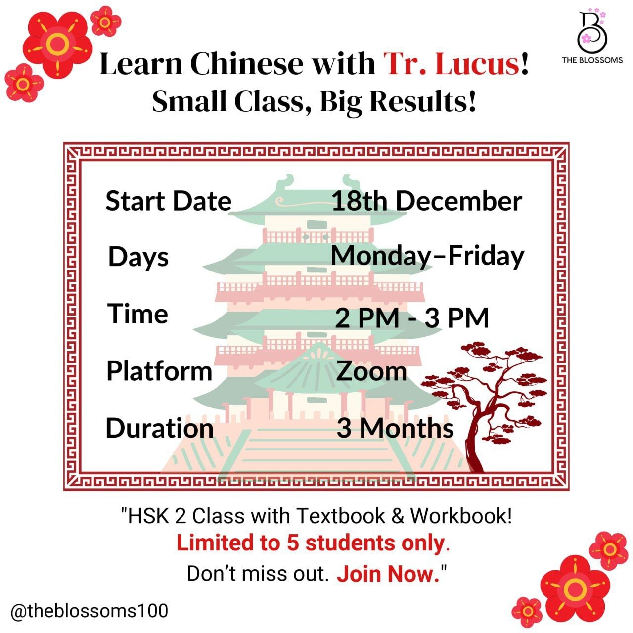 Free Chinese Class