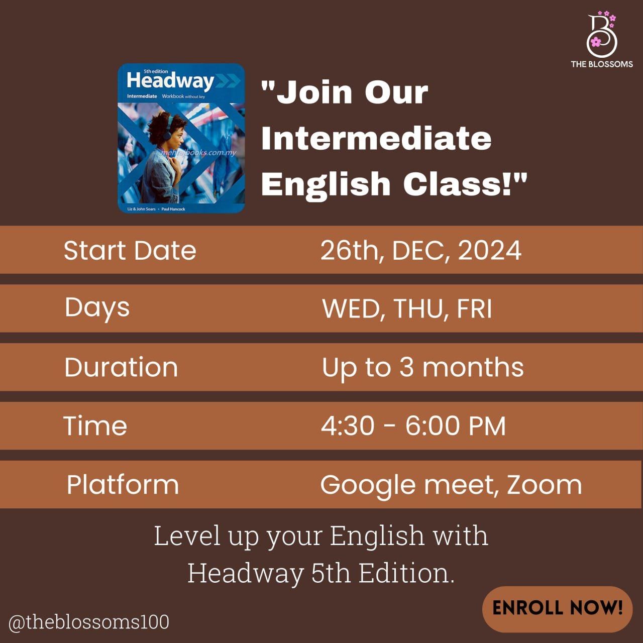 Free English Class